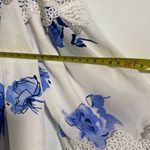 BCX  Women's floral Sleeve Button-Up Top size: small Photo 4