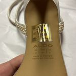 ALDO NIB Perlea size 10. Beautiful pearl embossed pleather shoes Photo 7