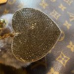 Bag / Purse Heart Pompom Charm #180 Gray Photo 1