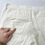J. Crew Slouchy Boyfriend Chino Pant Preppy Classic Nautical Ivory White size 28 Photo 7