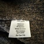 Line The Label Snap Front Mid Length Knit Coat Size Small Pockets Black Photo 5