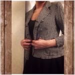Diane Von Furstenberg Diane Von Furstenburg SZ S houndstooth blazer Photo 2