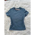 SKIMS Cotton Jersey T-Shirt Kyanite Size Small Photo 2
