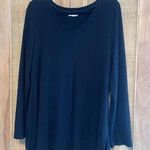 a glow  Maternity V Neck Black Sweater size Large Photo 0