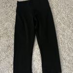 Lululemon Wunder Under Crops Dark Olive Size 4 Photo 0