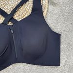 Knix Women’s Catalyst Front Zip Sports Bra Cross Back High Impact Black Size 7+ Photo 5