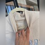 Aerie  mock neck colorado pullover sweater applique parke rib oatmeak heather Photo 2