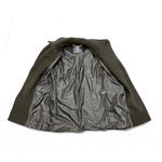 Vince Camuto Dark Olive Pea Coat Size Medium Photo 8