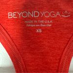Beyond Yoga  Step Up Racerback Tank Red Orange Size XS NWT Photo 2
