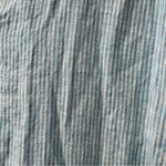 Frank & Eileen Daphne Sleeveless Polo Midi Dress Linen Blue Stripe Medium Photo 8