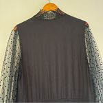 Boden Black Tulle Sleeve Midi Party Maxi Dress Size 14 NWT Whimsigoth Goth Witch Photo 7