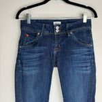 Hudson Jeans Sz 26 Straight Leg Dark Wash Signature Flap Pockets Photo 2