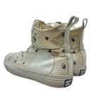 McQ by Alexander McQueen Plimsoll High‎ Top Sneaker Swallow Bird Print 40 US 10 Photo 7