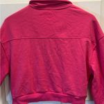 SheIn Fashion Quarter Zip Banded Bottom Cropped Sweatshirt Size M Photo 6