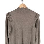 Joie  Catriona Turtleneck Dress Tan Long Sleeves Wool Cashmere Blend size Small Photo 6