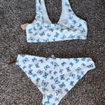 PINK - Victoria's Secret PINK blue Butterfly Bikini Photo 3