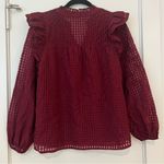 Entro Metro Burgundy Blouse Photo 6