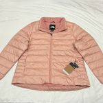 The North Face Pink Puffer Jacket Photo 0