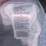 Old Navy  OG Straight High Rise Secret Smooth Pockets Light Blue Cut Off Shorts Photo 4