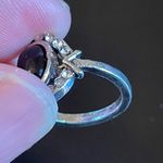 Black onyx CZ ring size 5 Photo 7