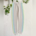 Anthropologie Saturday Sunday Rainbow Stripe Knit Lounge Pants Small Photo 6