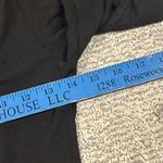 XCVI  Wearables Dress Womens XS Black Ruched Stretchy 3/4 Sleeve Photo 8