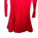 Cara Cara Red Lisha A line long sleeve knitted Dress sz XL Photo 5