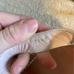 Prada alligator thong sandals cream pink brown Photo 4