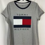 Tommy Hilfiger Gray with Iconic Block Logo T-Shirt Dress Size Extra Large NWOT Photo 2
