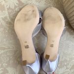 Badgley Mischka  Terris Mid Heel With Poof in Soft Violet Photo 10