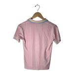 Vintage Pastel Striped Polo 90’s Pink Photo 2