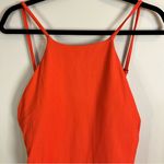 ANDIE  Swim NWT The Asbury Rib One Piece Swimsuit in Sire (Orange) Size L Photo 11