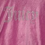 Juicy Couture Sleep Pink Jeweled Velour Sweatshirt Size Medium Photo 1
