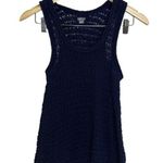 Aerie  Womens Sleeveless Racerback Blue Knit Tank‎ Top Sz Small Photo 1