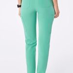 FIGS  Surgical Green High Waisted Yola Scrub Pants S/P Photo 2