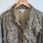Christopher & Banks  pattern button up jacket Photo 3