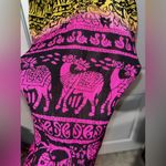 Handmade Unbranded Animal Print Boho Colorful Long Skirt Cut Dress Size Medium-Large Photo 4