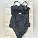 Cupshe Black Glitter Woman’s swimsuit Photo 2