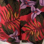 Valerie Stevens  Red and Purple Floral Midi Dress Photo 5