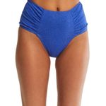 Time & Tru Nwt Women's Ruched Side Bikini Swimsuits blue size 3X bathing suit Photo 5