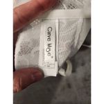 Curve Muse size 40B White Lace Front Close Underwire Bra Photo 2