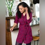 Mata Traders Sabrina Shirtdress | XS NWT Pink Photo 9