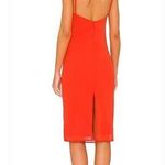 House of Harlow 1960 x REVOLVE Gemma Dress in Orange Red XS Photo 1