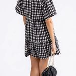 fab'rik Esmeralda Check Dress Photo 1