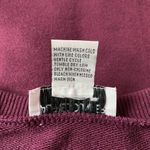 Alfred Dunner Vintage ‘90s  Cottagecore Floral Embroidered Burgundy Sweatshirt Photo 5