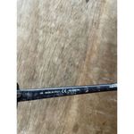 Valentino Cat Eye Glitter Sunglasses Black Silver Made in Italy Vintage Gray Photo 5