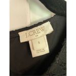 J.crew black lace crewneck dress size 6 Photo 3