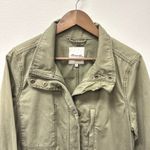Madewell  Passage Utility Jacket in‎ Desert Olive Size L Photo 2
