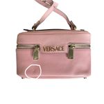 Versace  NWOT Tag Vanity Bag in Pink w/Gold Hardware Photo 5