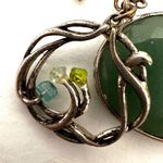 Kenneth Cole green abalone charm necklace Photo 5